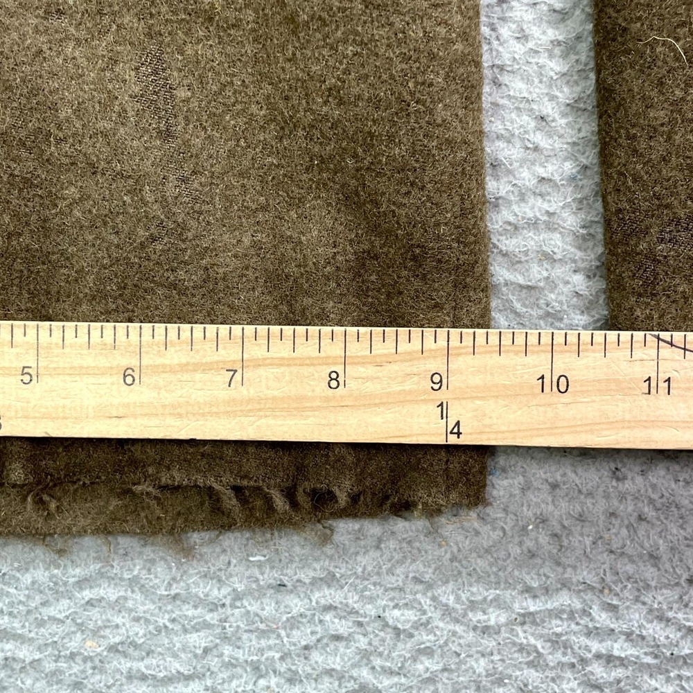 Vintage 1948 Belgian Military Field Pants Mens 27x28.5* Brown Wool Army Tactical - Picture 6 of 14